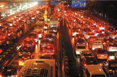 Beijing Stalled on Top of Traffic Jam List